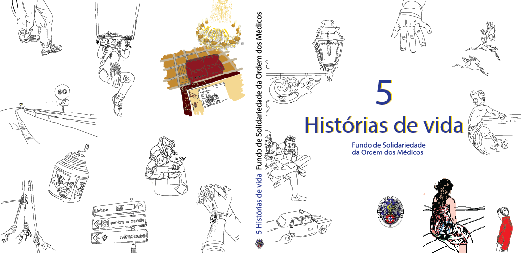 Capa final Cinco Histórias de Vida